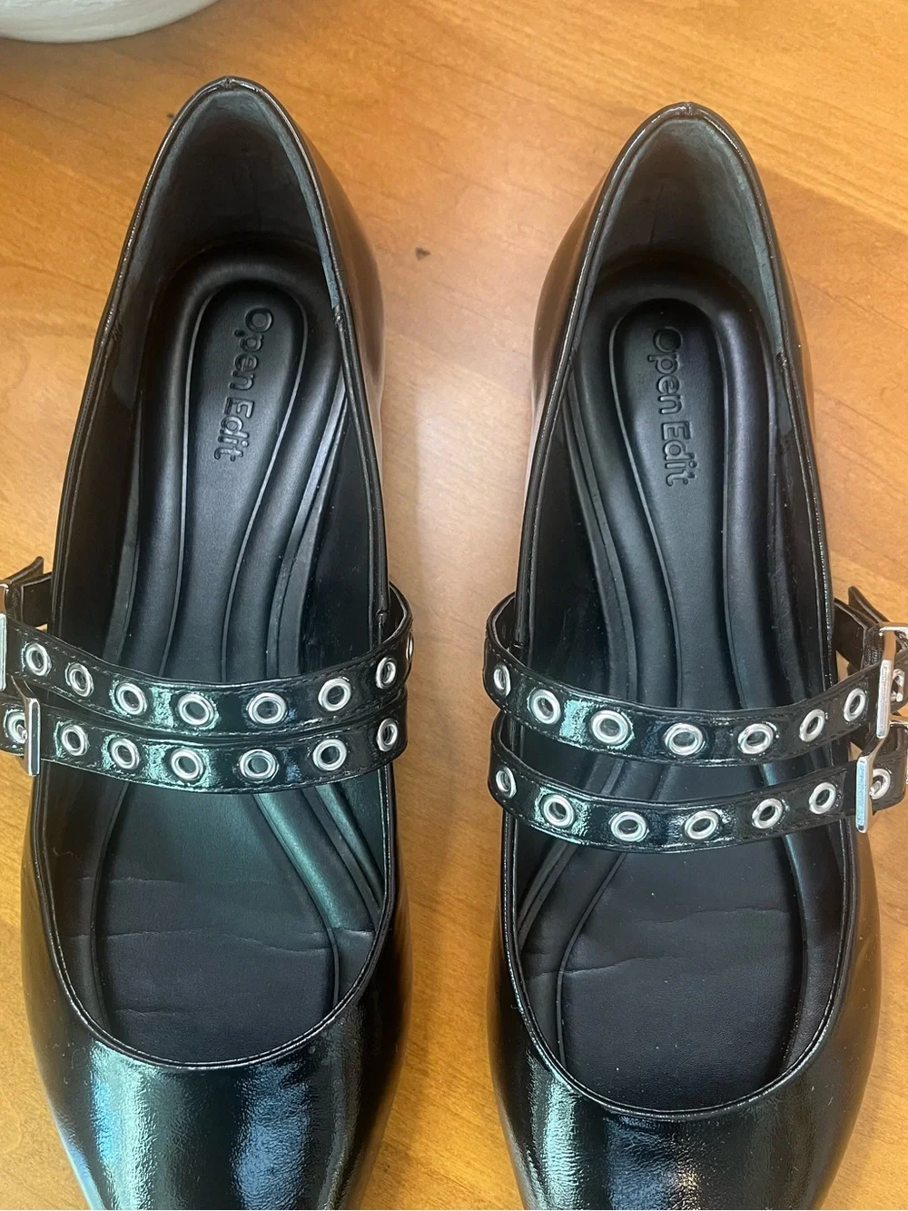Nordstrom Open Edit Oriana Pointed Toe Mary Jane Flat • Size 8.5 • Like New